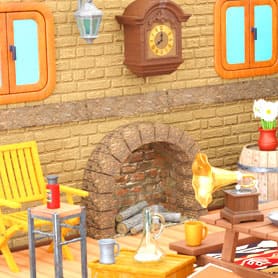 Isometric Village House