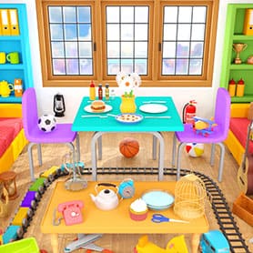 Orange House Hidden Objects