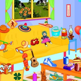 Yellow House Hidden Objects