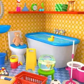 Play Patterned Room Differences