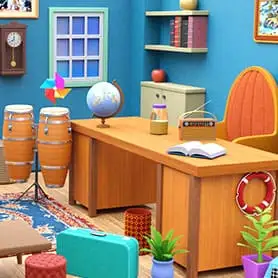 Play Tidy Up Study Room