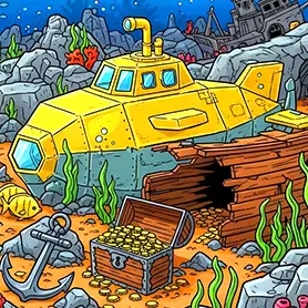 Play Underwater Hidden Numbers and Alphabets